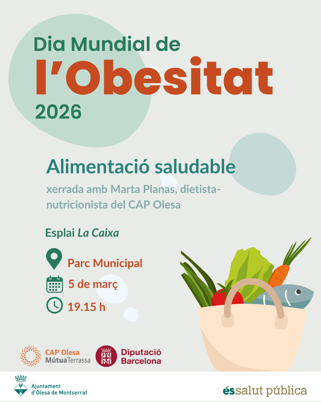 Cartell Dia Mundial de l'Obesitat 2026