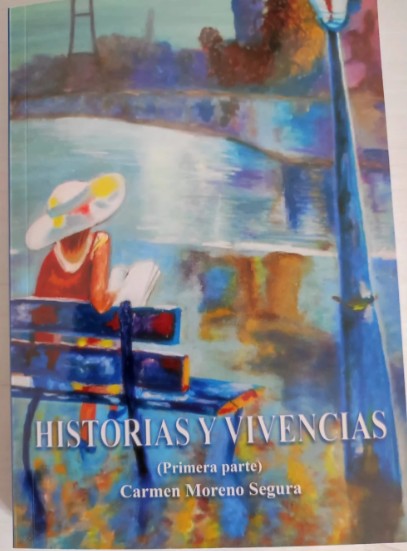 Portada del llibre "Historias y vivencias", de Carmen Moreno.