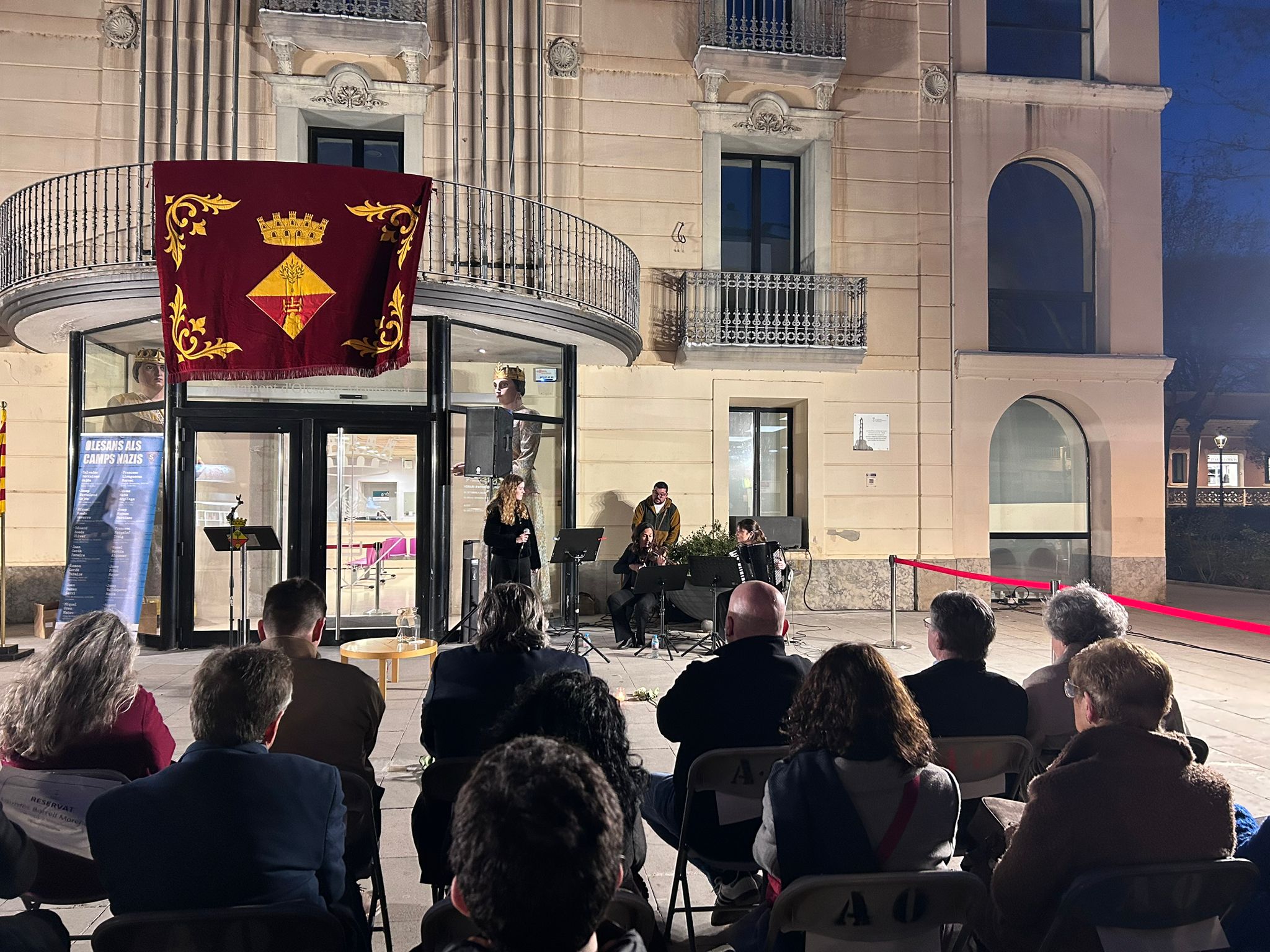 Homenatge als olesans víctimes del nazisme 2026. 