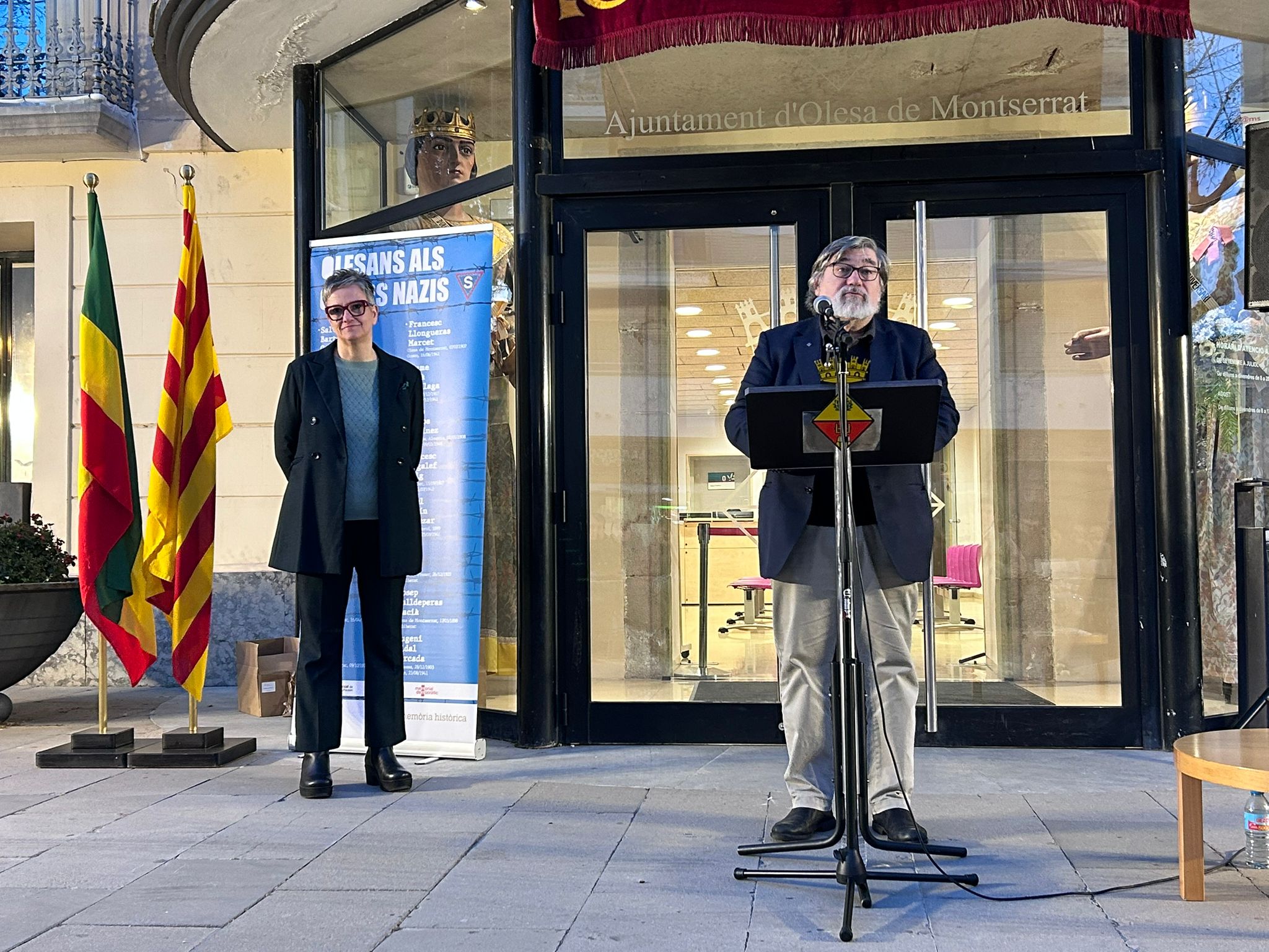 Homenatge als olesans víctimes del nazisme 2026. 