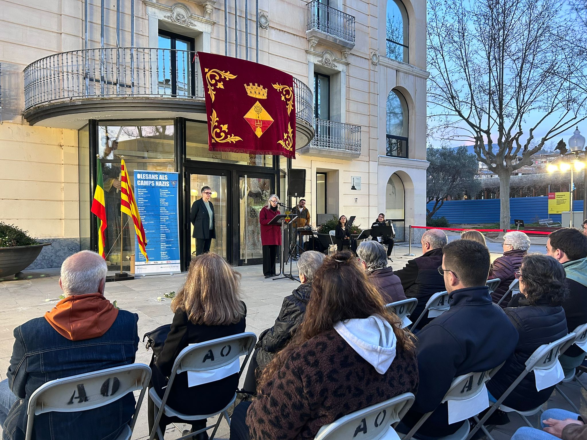 Homenatge als olesans víctimes del nazisme 2026. 
