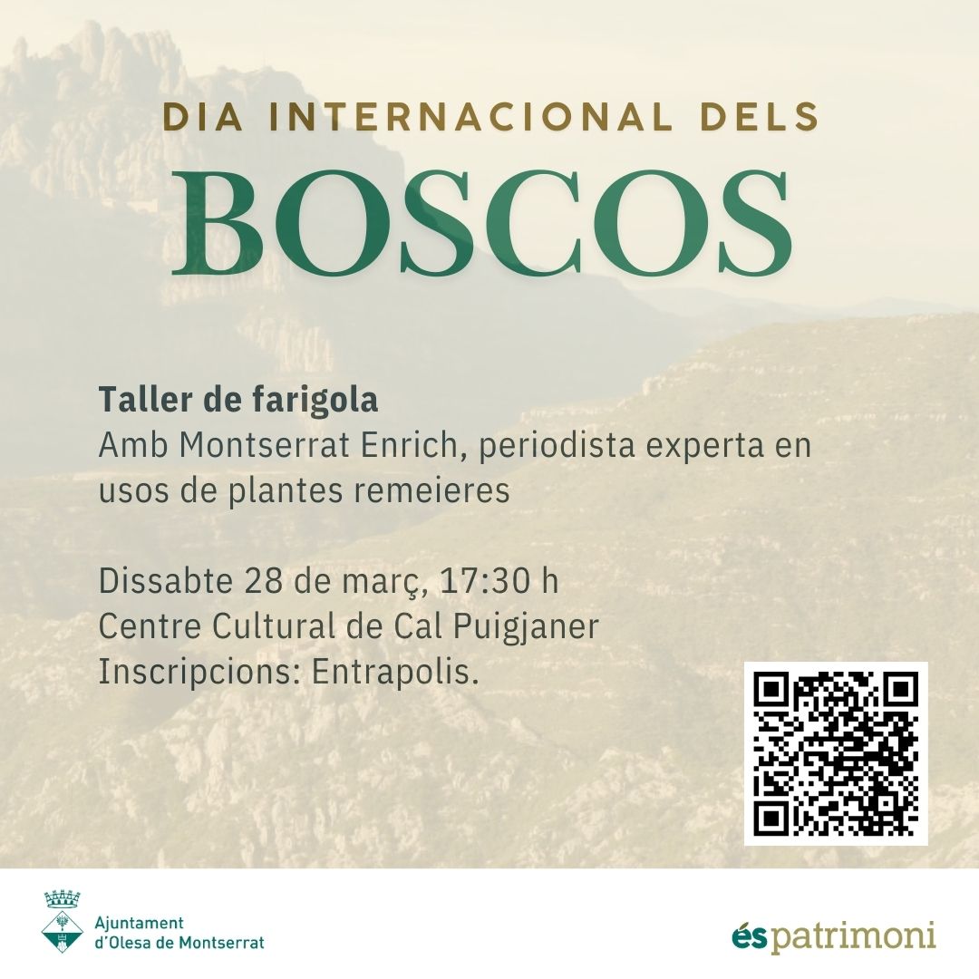 Cartell del Taller de farigola.