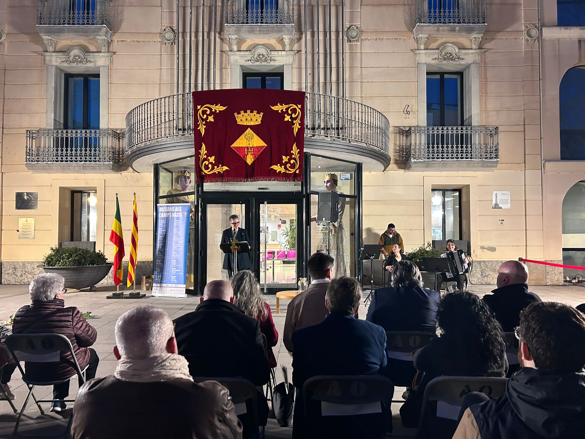 Homenatge als olesans víctimes del nazisme 2026. 