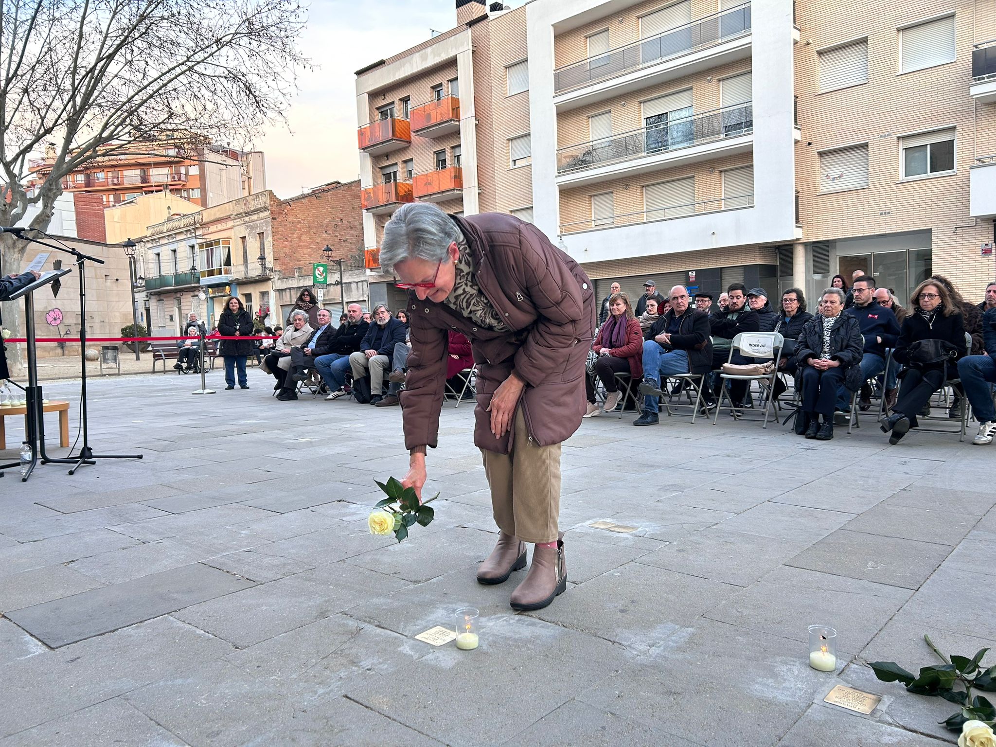 Homenatge als olesans víctimes del nazisme 2026. 