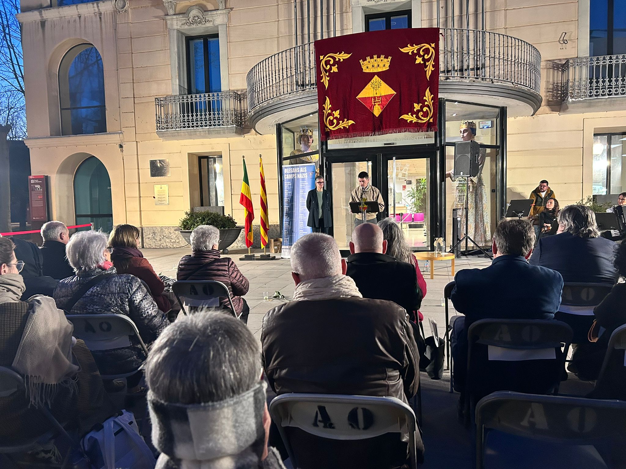 Homenatge als olesans víctimes del nazisme 2026. 