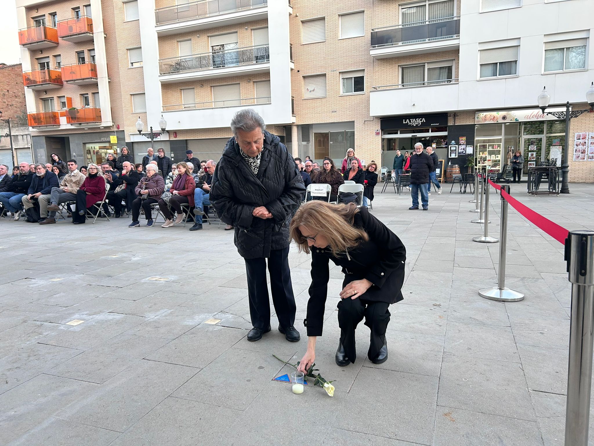 Homenatge als olesans víctimes del nazisme 2026. 