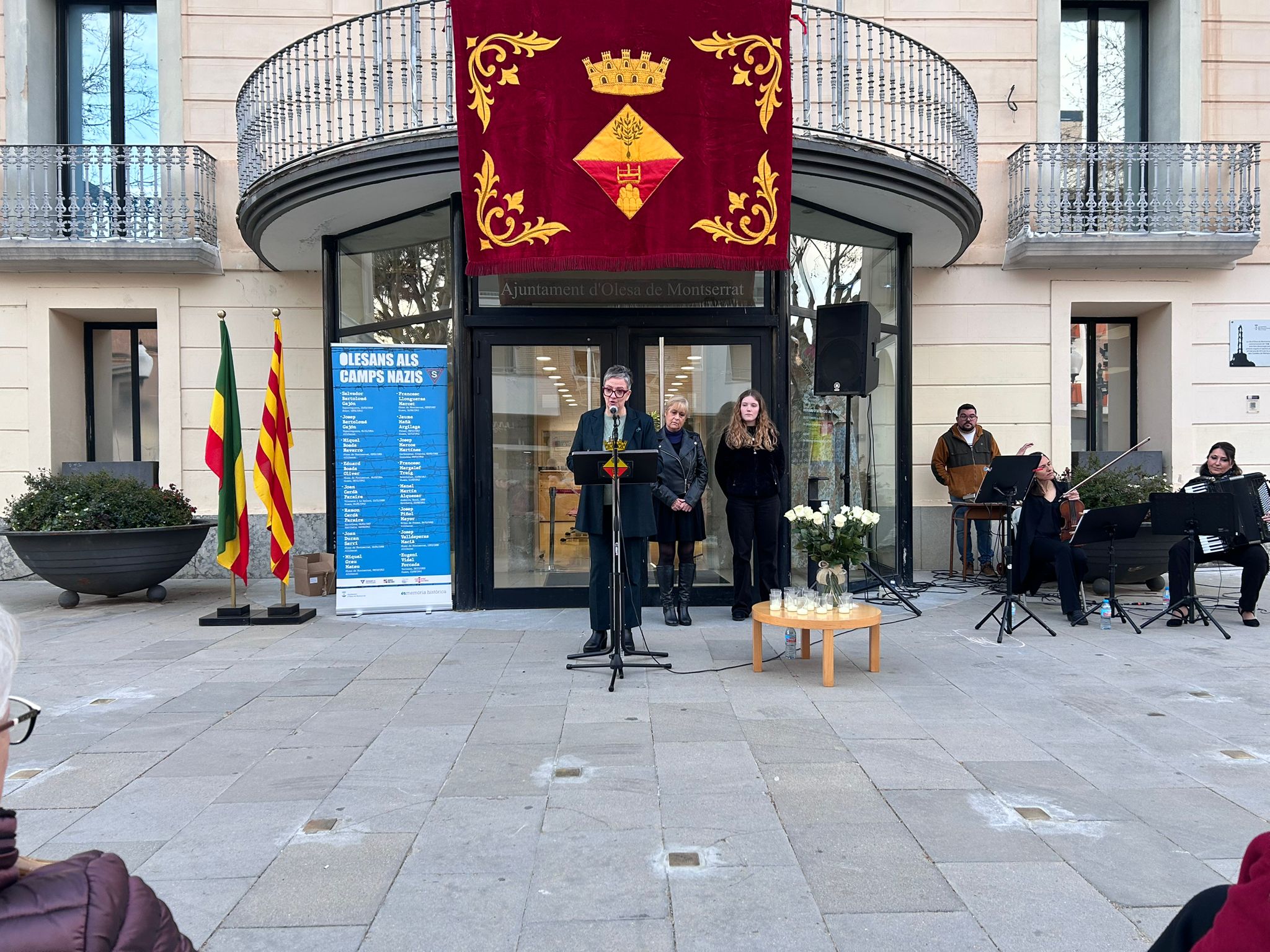 Homenatge als olesans víctimes del nazisme 2026. 