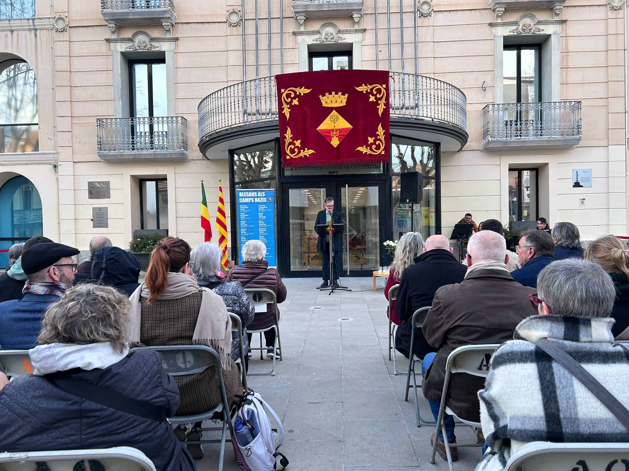 Homenatge als olesans víctimes del nazisme 2026. 