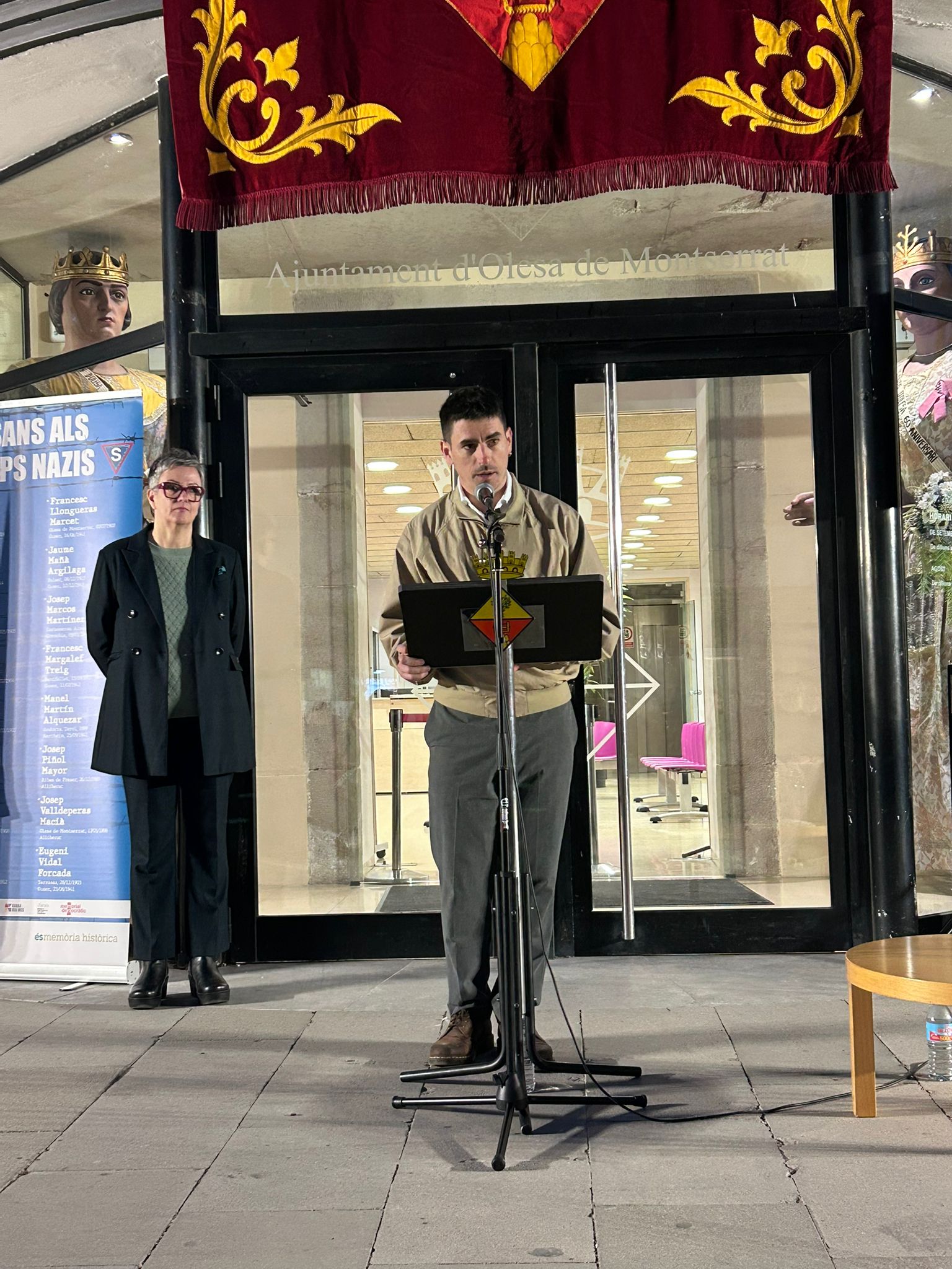 Homenatge als olesans víctimes del nazisme 2026. 