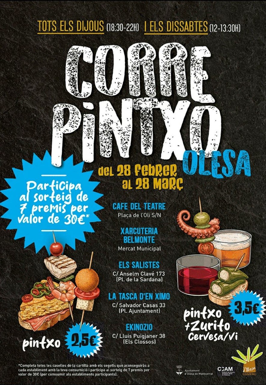 Cartell Correpintxo 2026