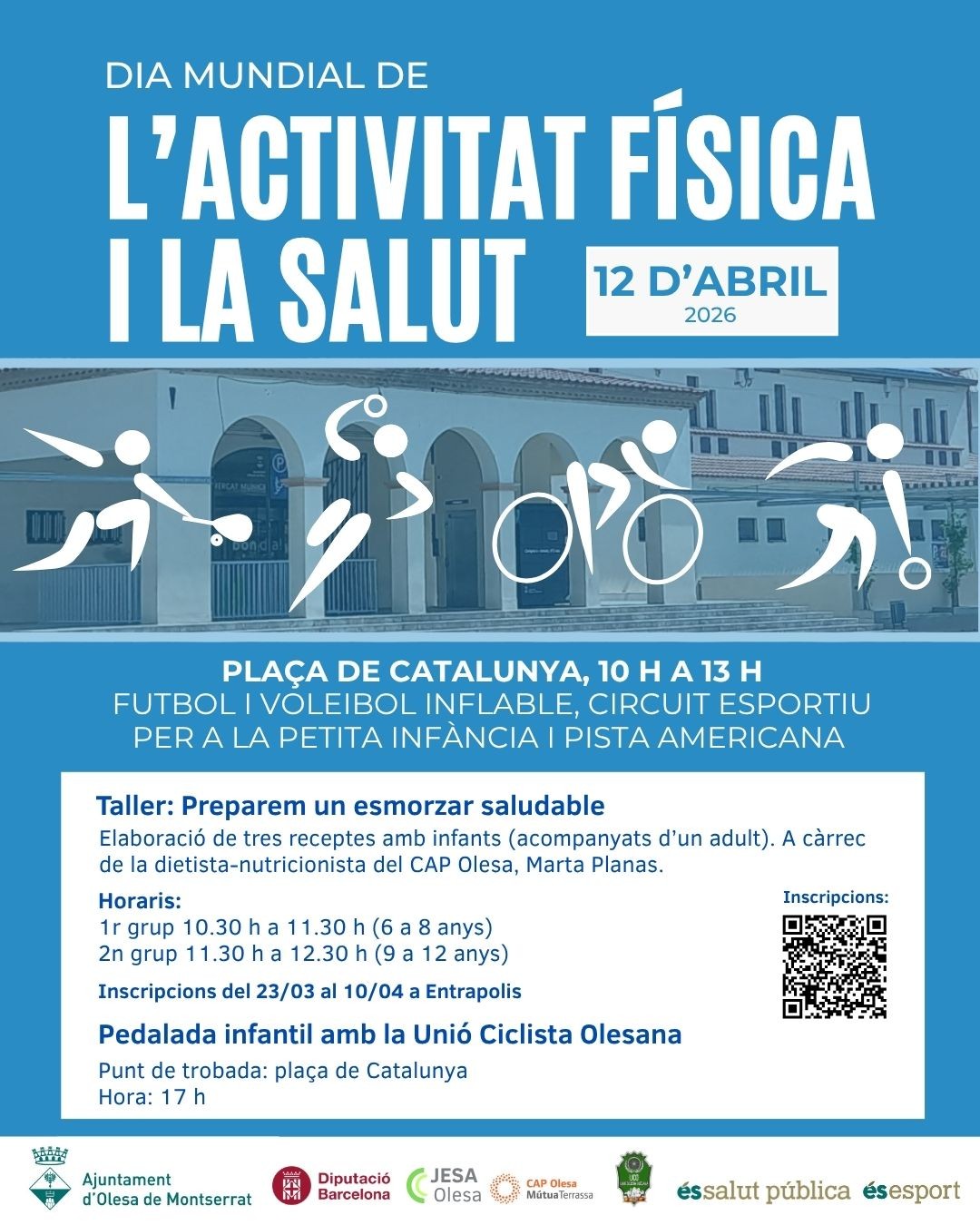 Cartell Dia Mundial de l'Activitat Física i la Salut 2026