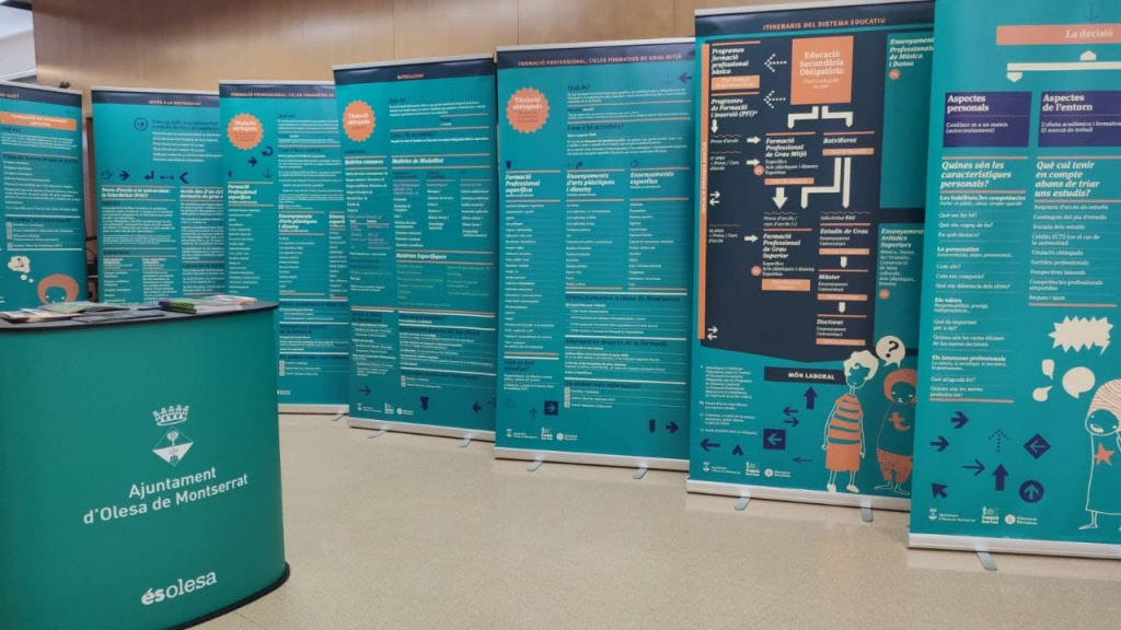 Foto_exposició "I desprès de l'ESO què?"