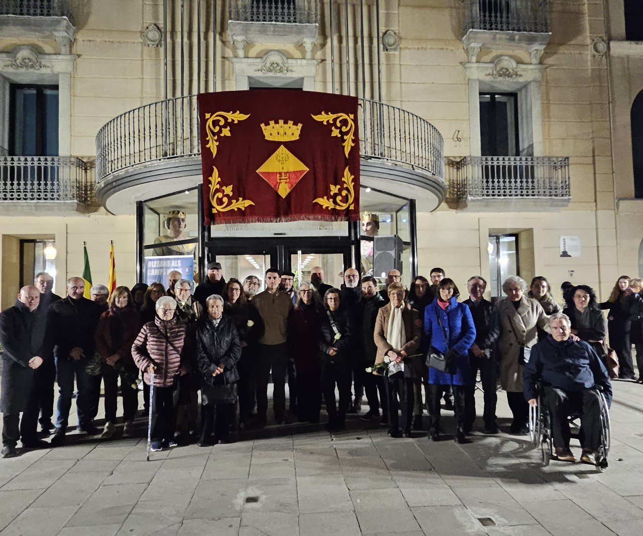 Homenatge als olesans víctimes nazisme 2026. 