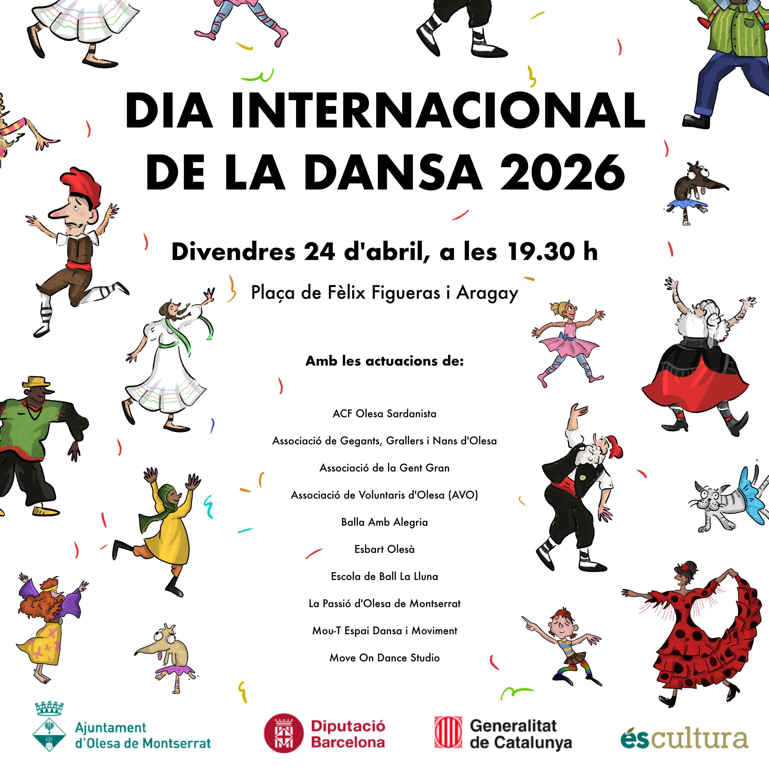 Cartell Dia Internacional de la Dansa 2026