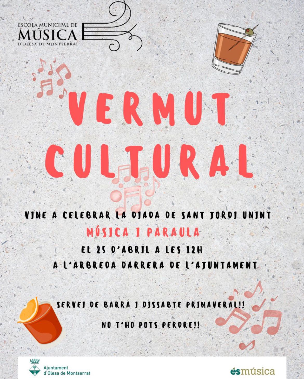 Cartell vermut cultural EMMO