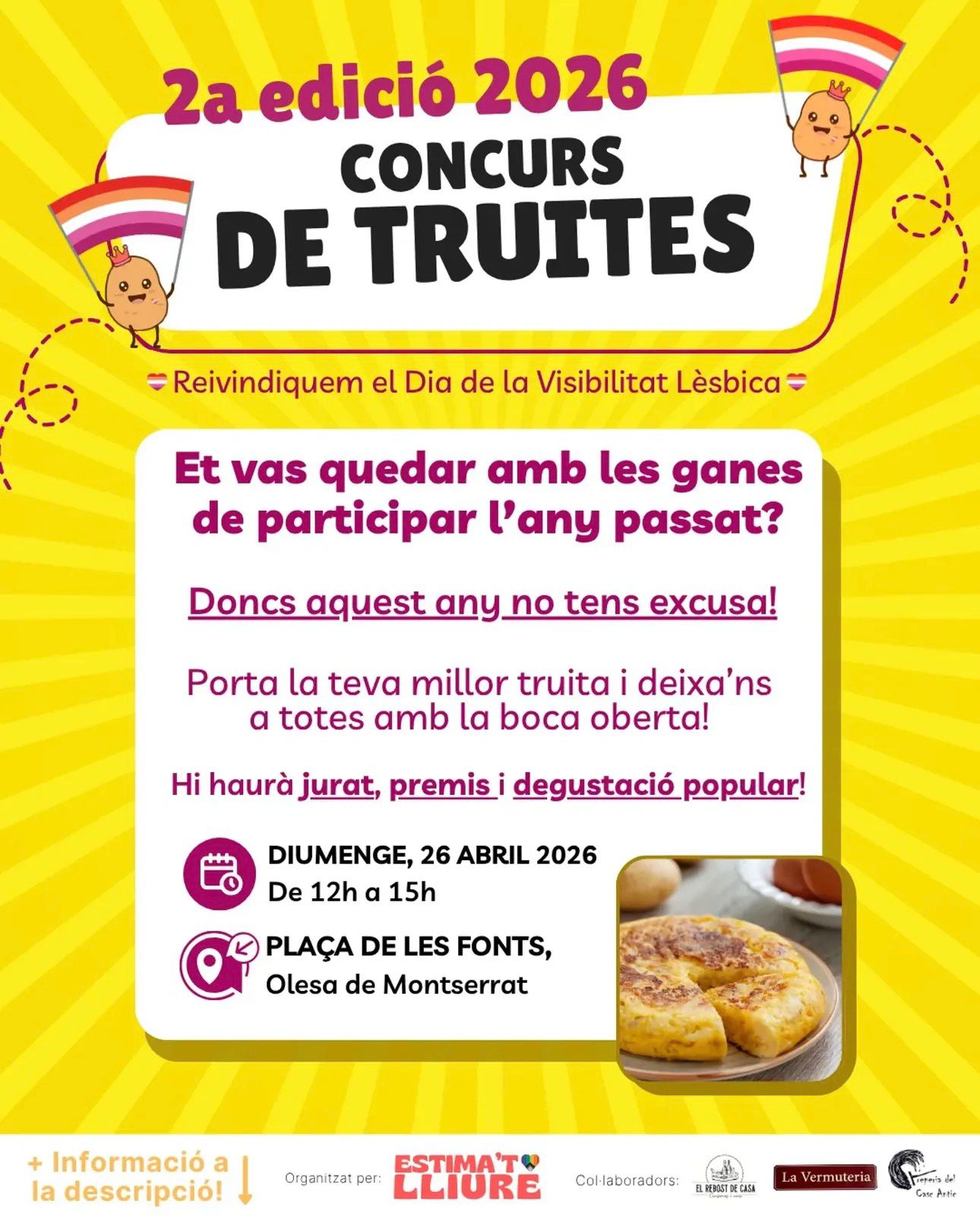 Cartell 2a edició concurs de truites