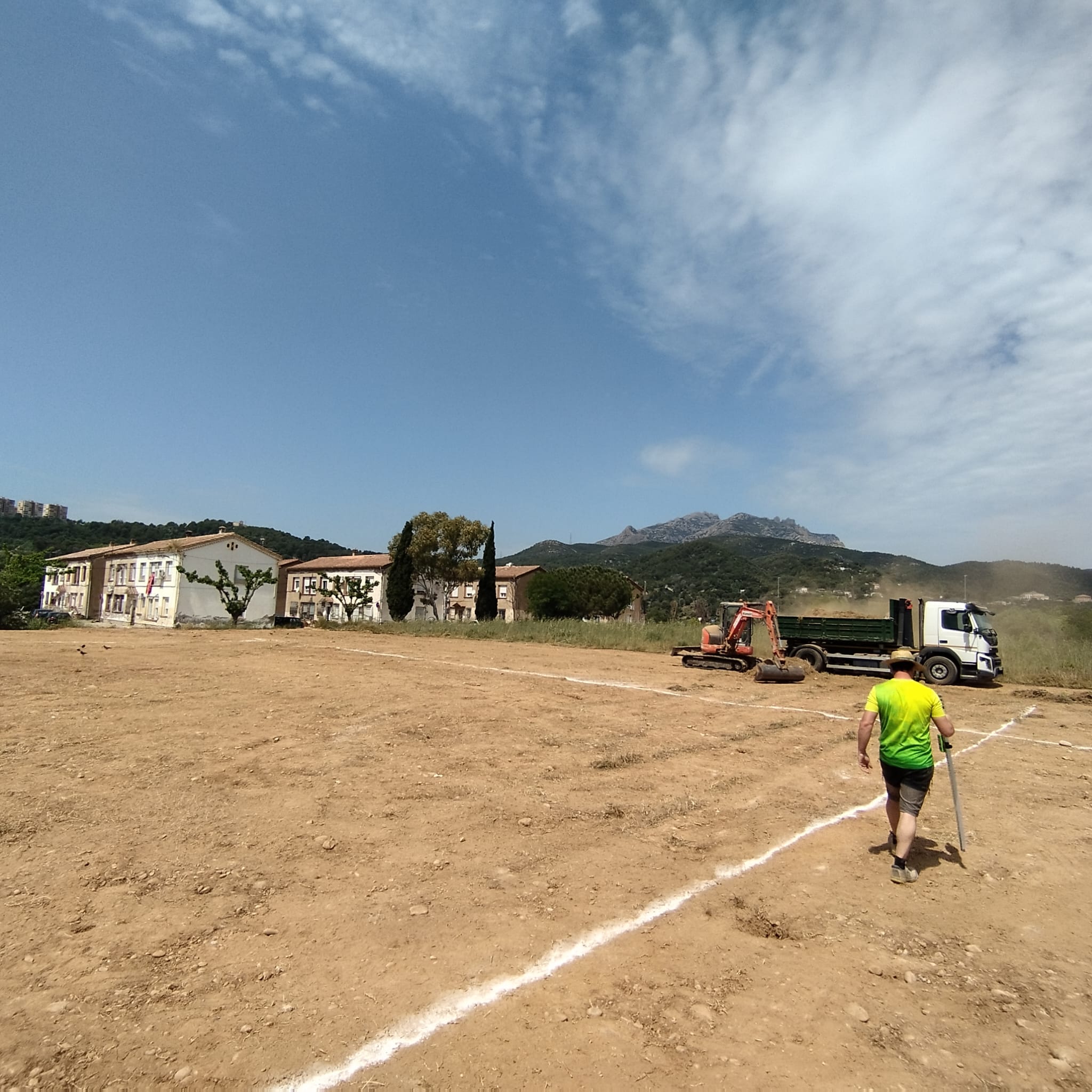 Foto_obres camp de futbol La Flora