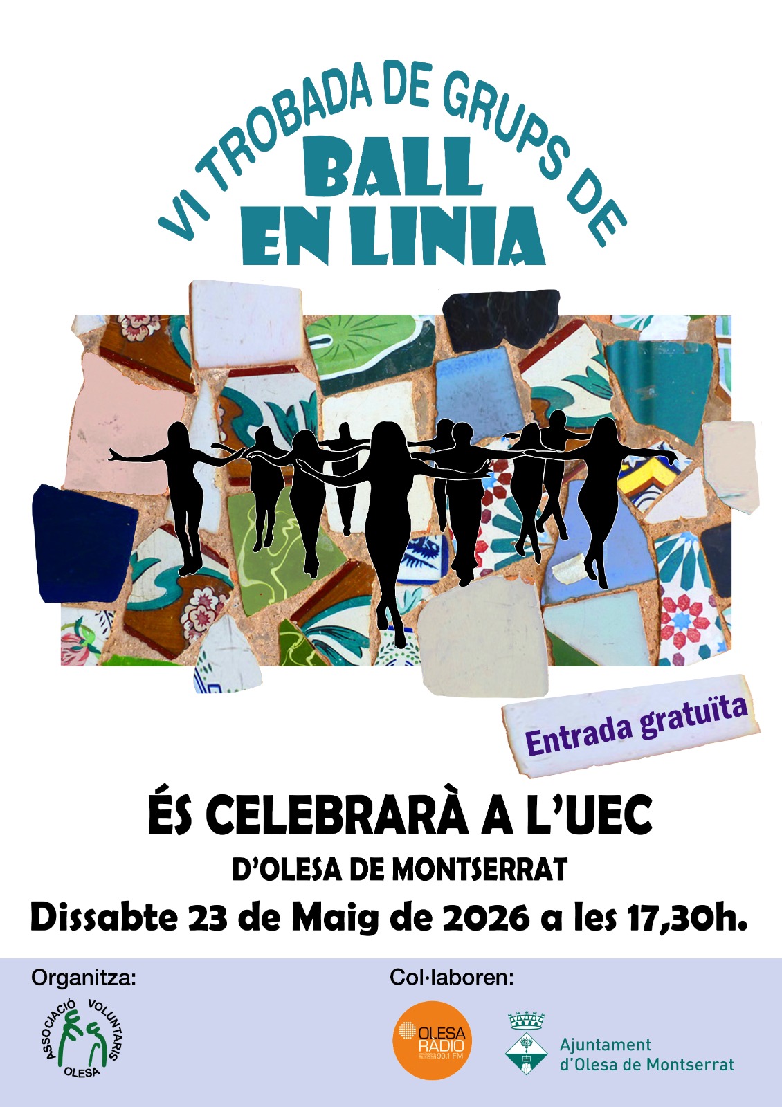 Cartell 6a Trobada ball en línia de l'AVO
