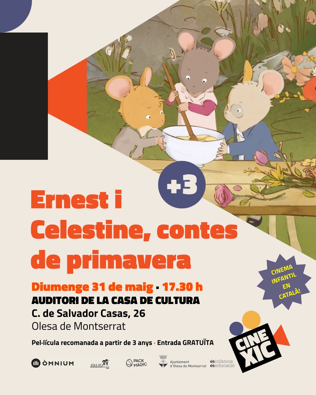 Cartell Cinexic maig 2026