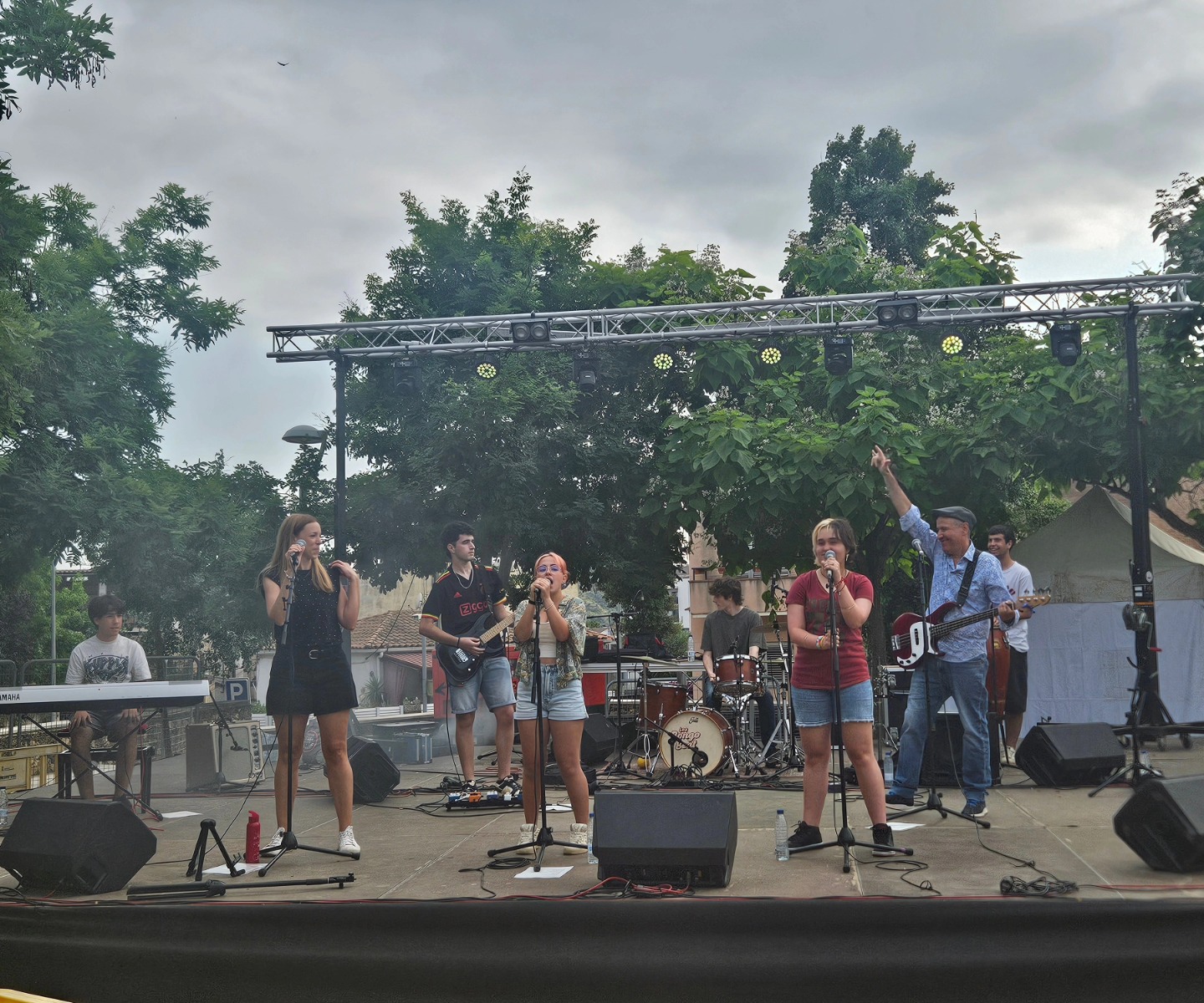 Combo de l'EMMO a les Festes de Santa Oliva 