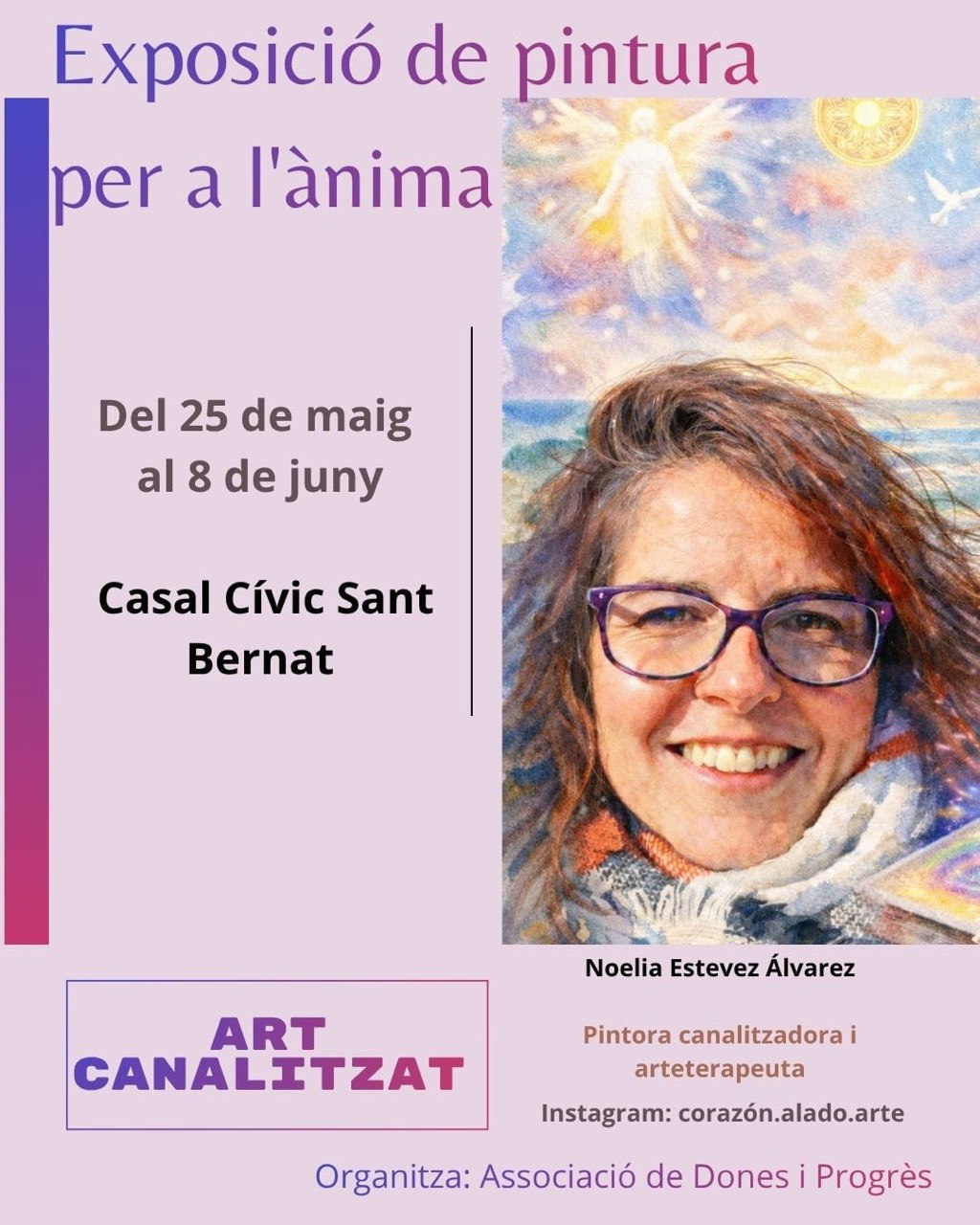 Cartell de l'exposició de pintura per l'ànima.