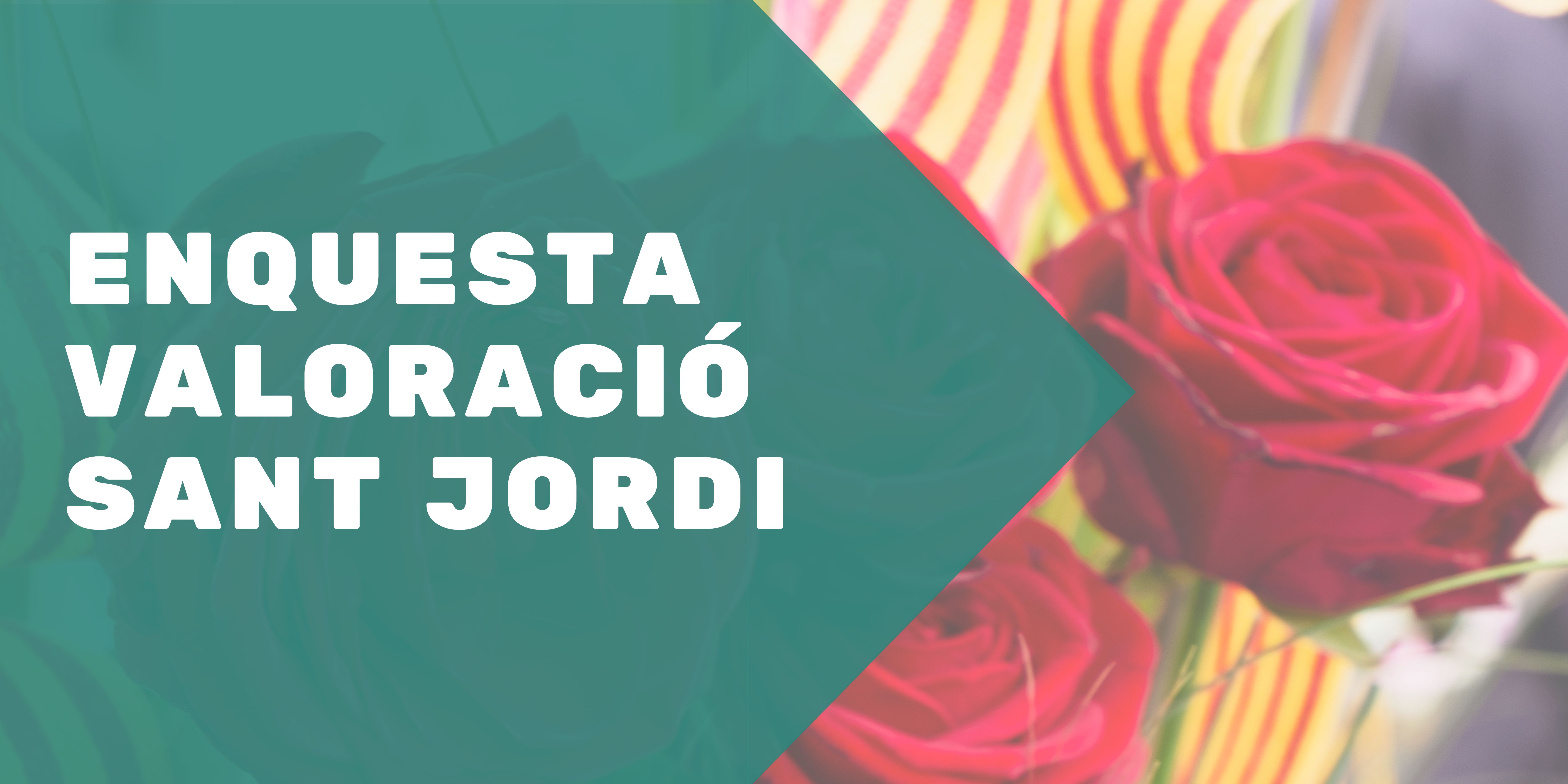 Banner enquesta valoració Sant Jordi