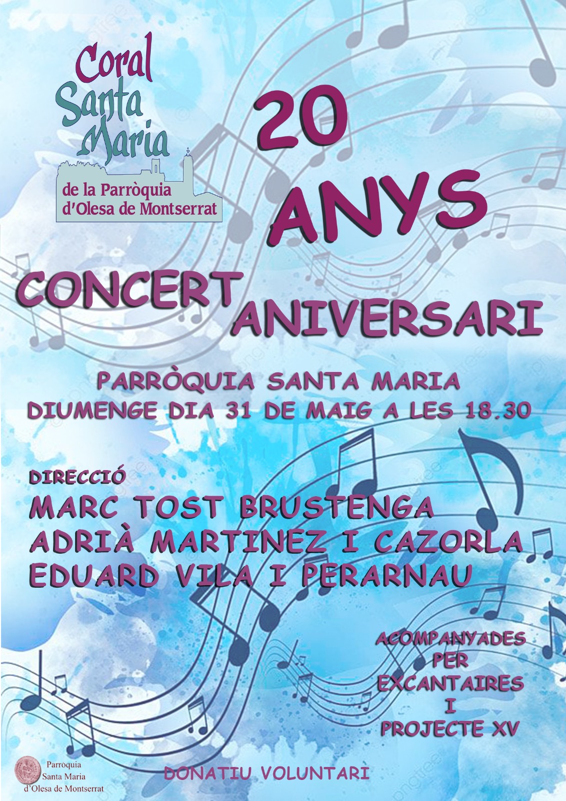 Concert 20è aniversari Coral Santa Maria 