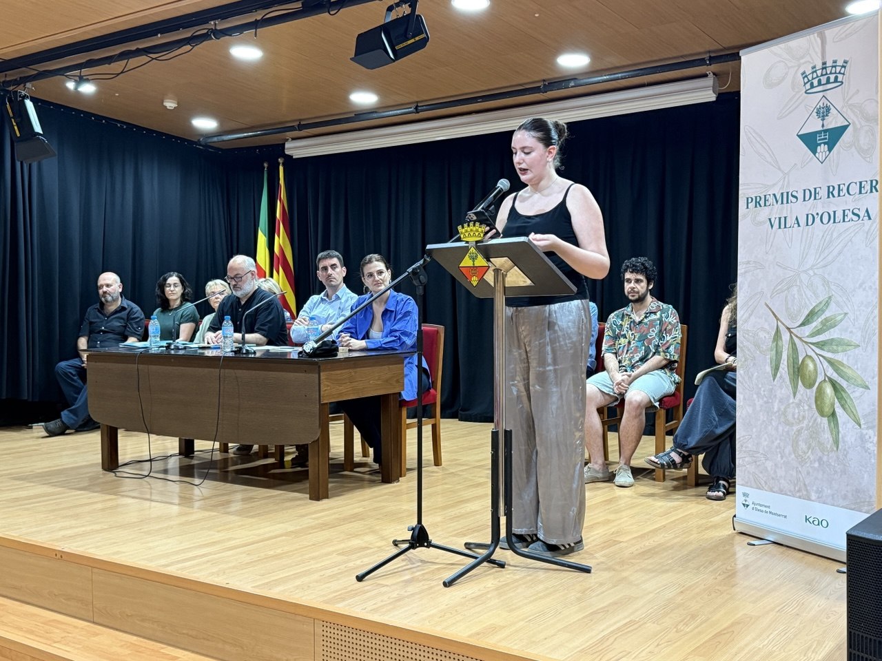 Entrega de guardons de la 42a edició dels Premis de Recerca Vila d'Olesa