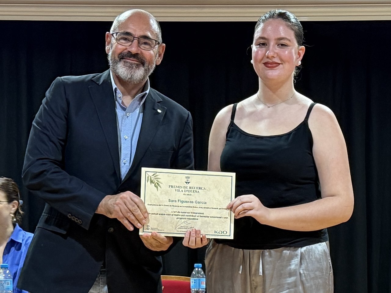 Entrega de guardons de la 42a edició dels Premis de Recerca Vila d'Olesa