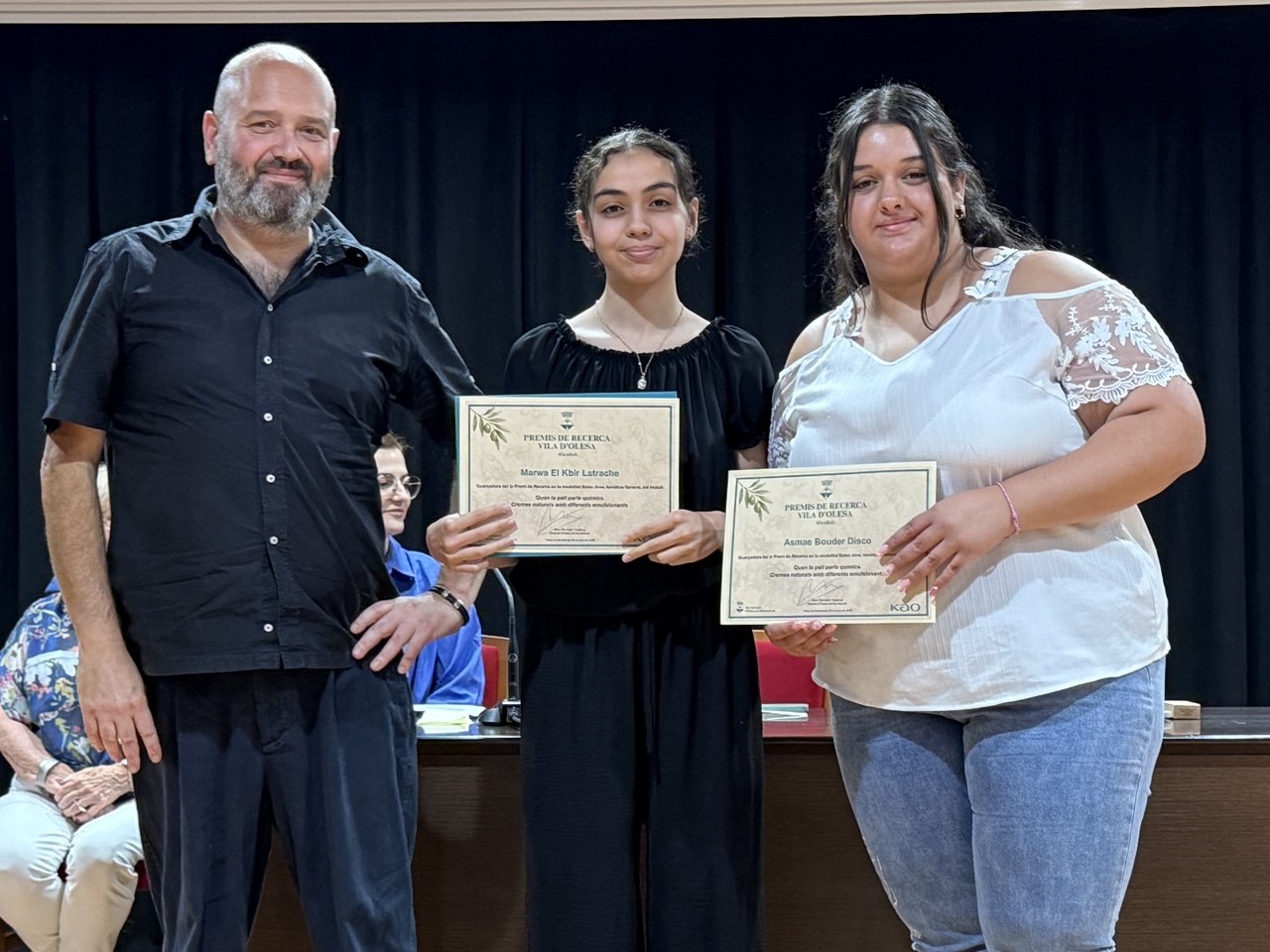 Entrega de guardons de la 42a edició dels Premis de Recerca Vila d'Olesa