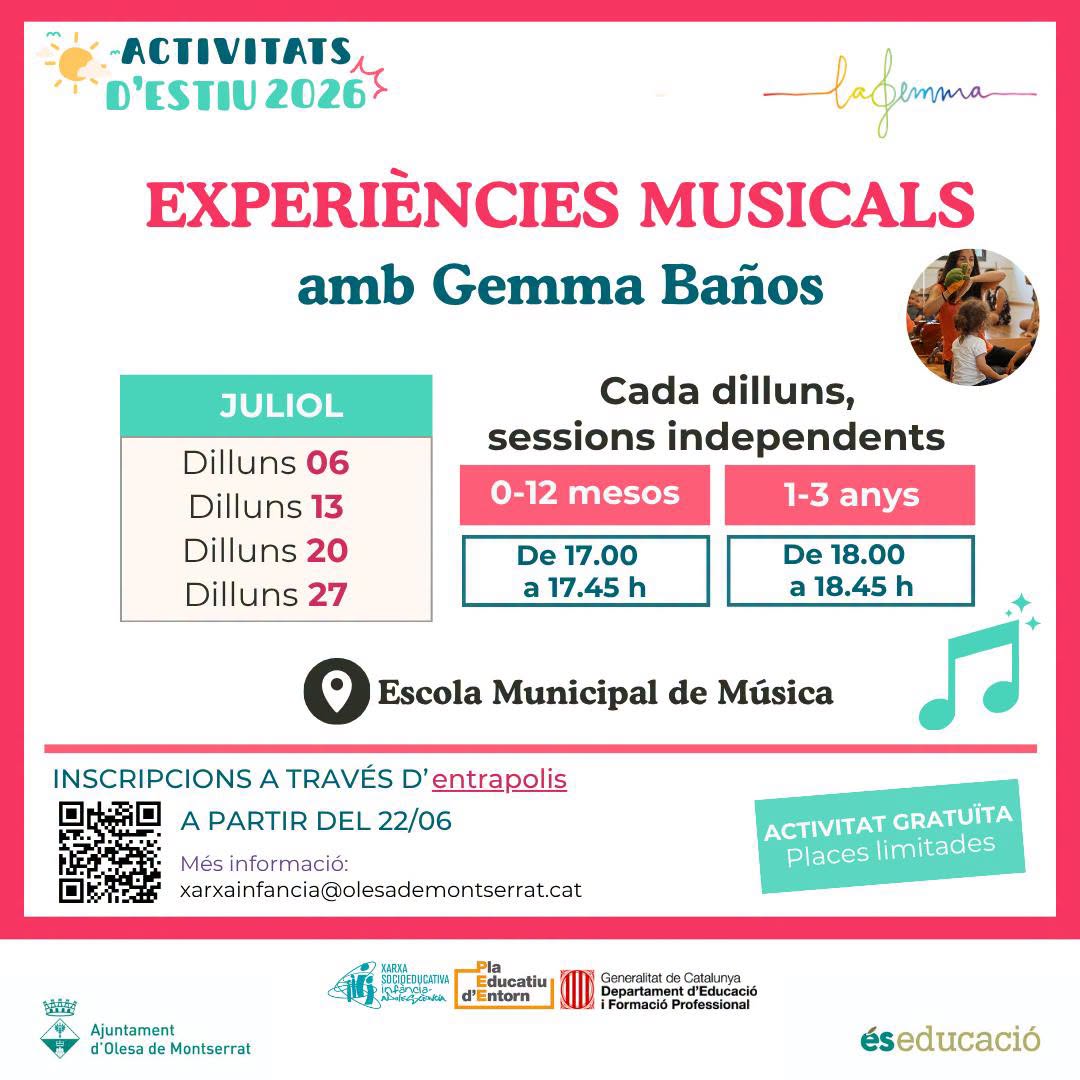 Cartell_Experiències Musicals