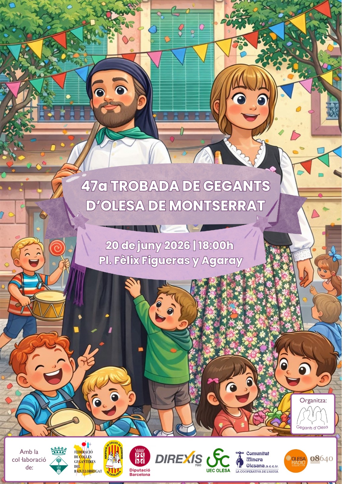 Cartell 4a Trobada de Gegants