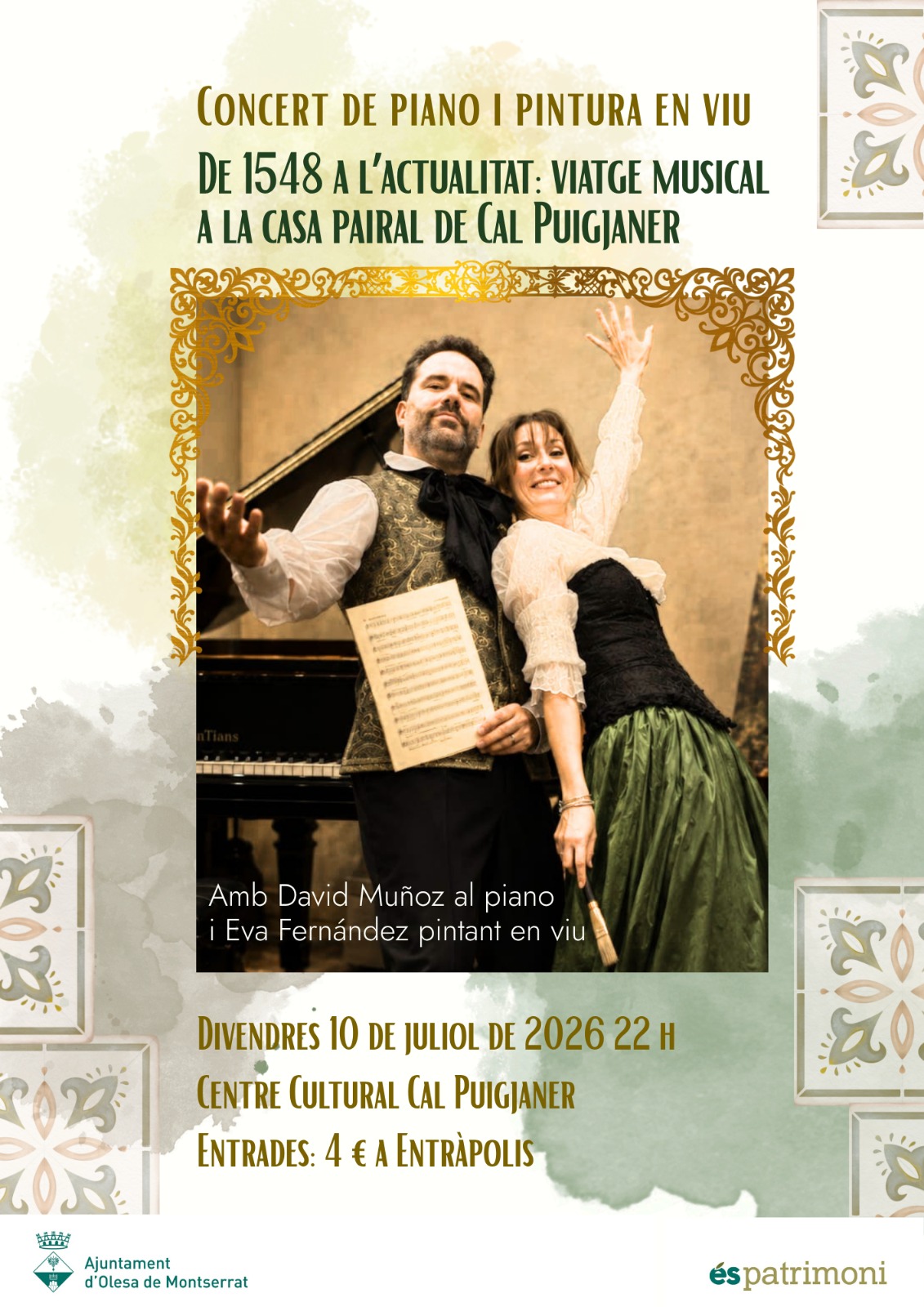 Concert de piano i pintura en viu 