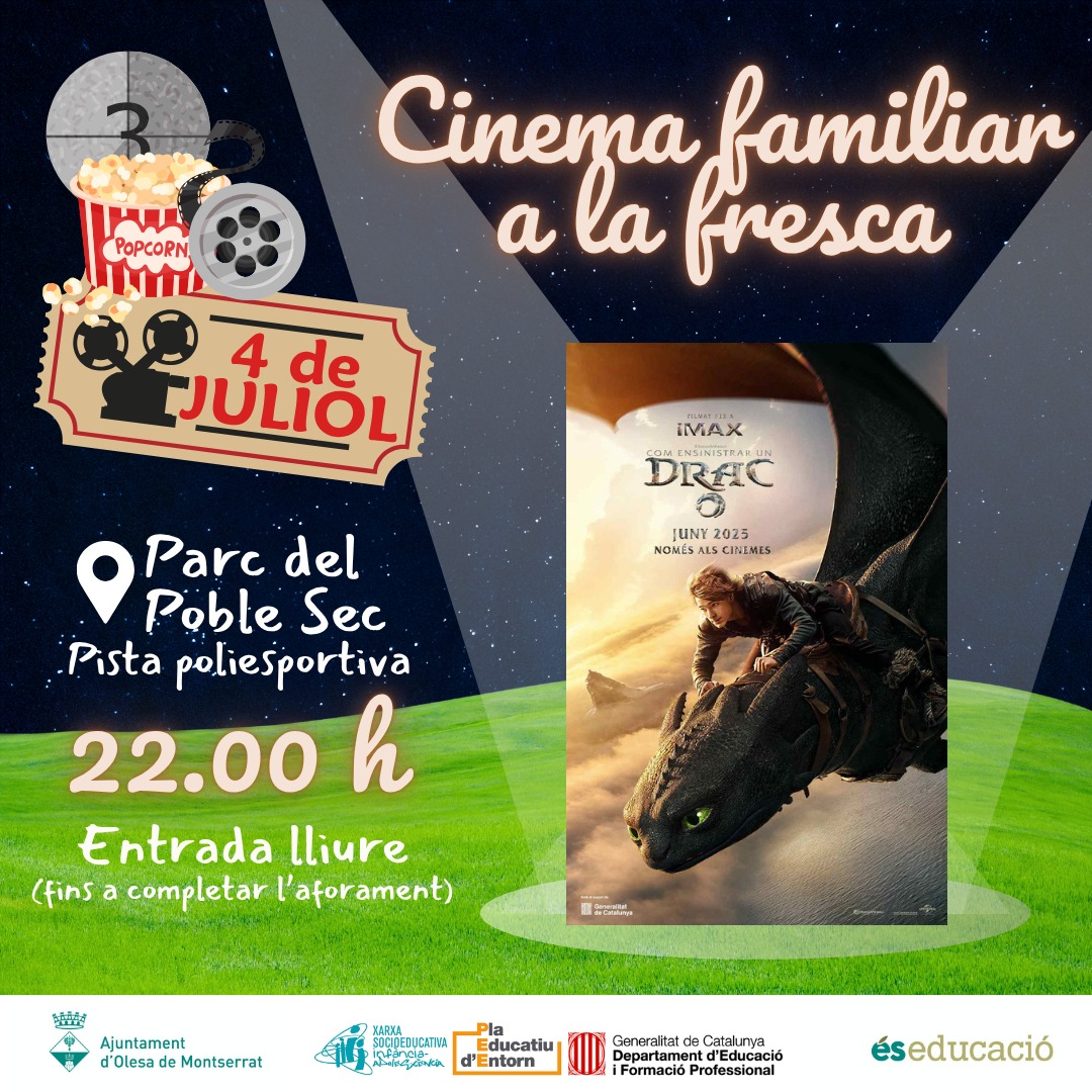Cartell cinema familiar: Com ensinistrar un drac