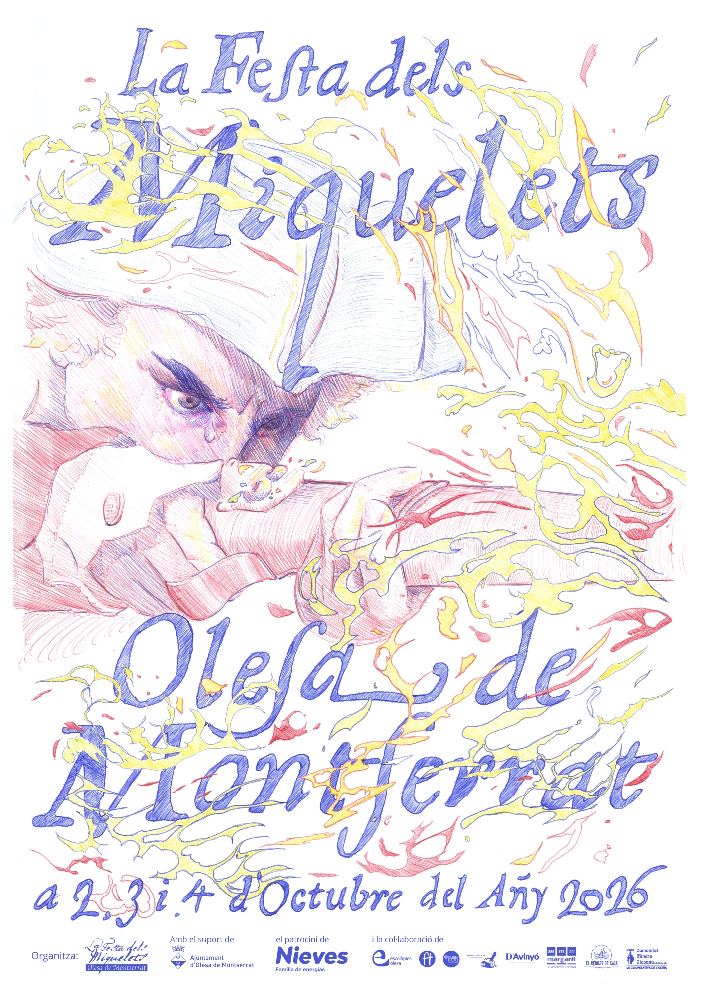 Cartell de la 19a Festa dels Miquelets celebrada l'any 2026