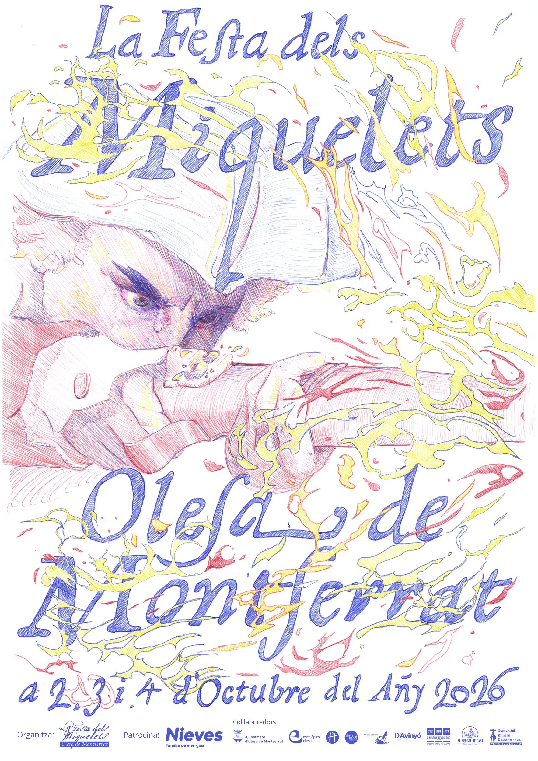 Cartell de la 19a Festa dels Miquelets celebrada l'any 2026