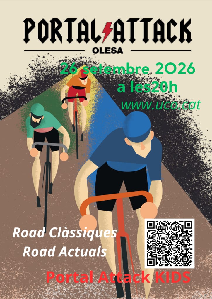 Cartell inscripcions de la Portal Attack 2026