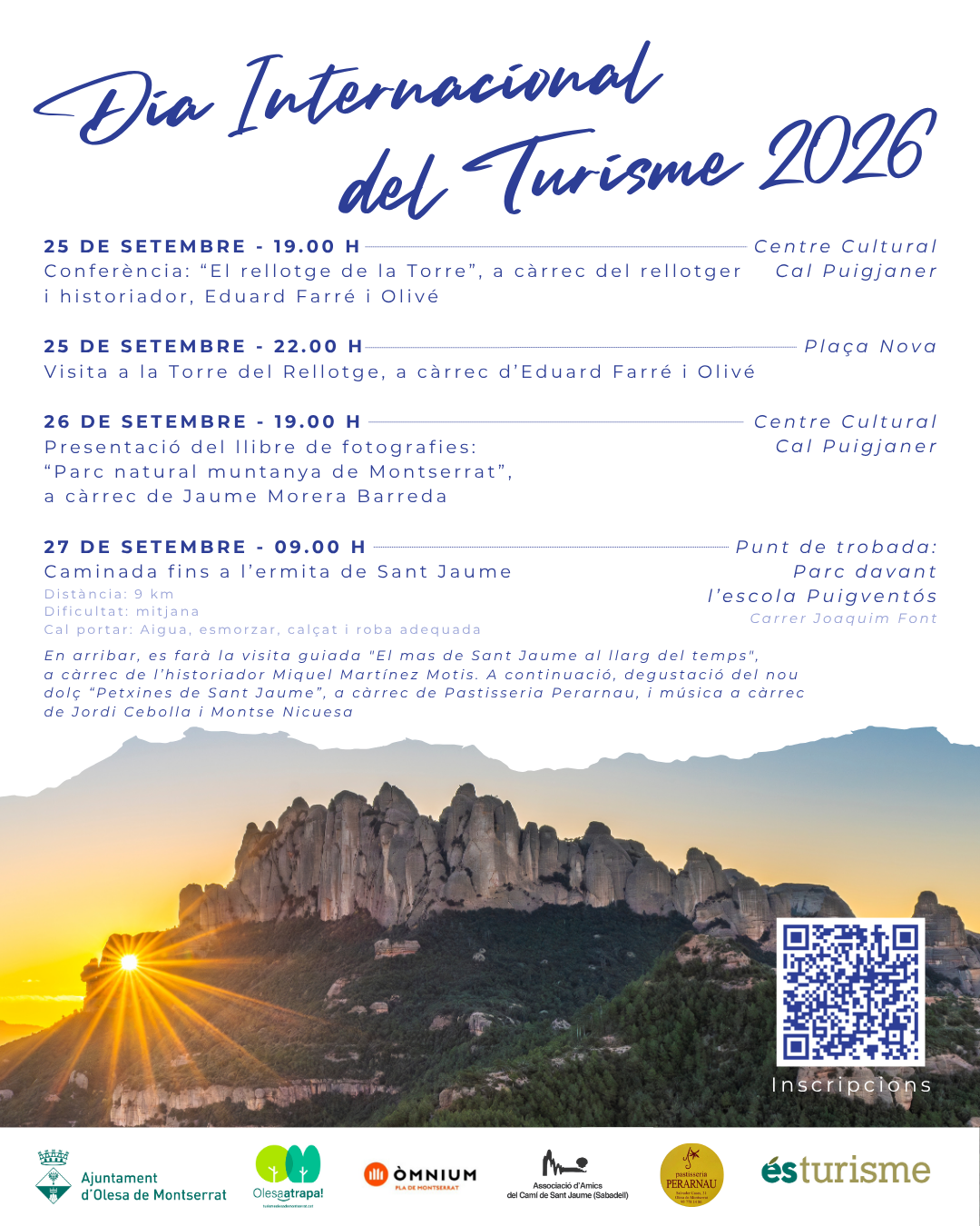 Cartell del dia internacional del turisme 2026
