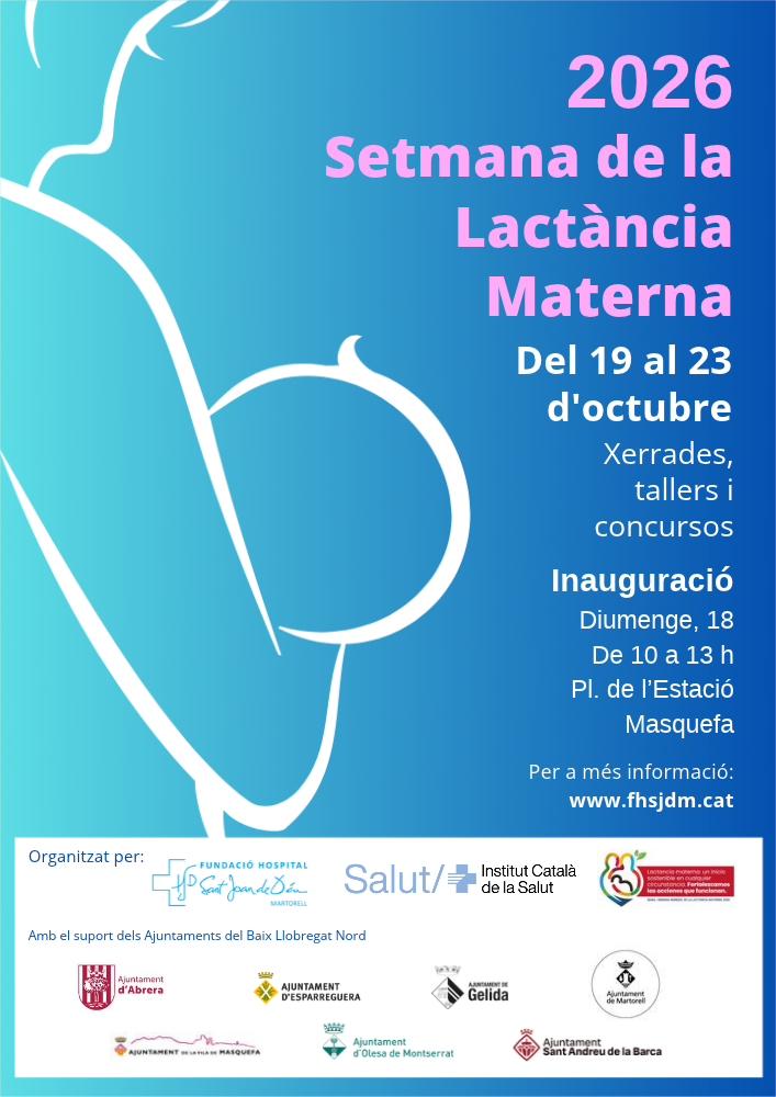 Cartell de la Setmana de la Lactància Materna 2026