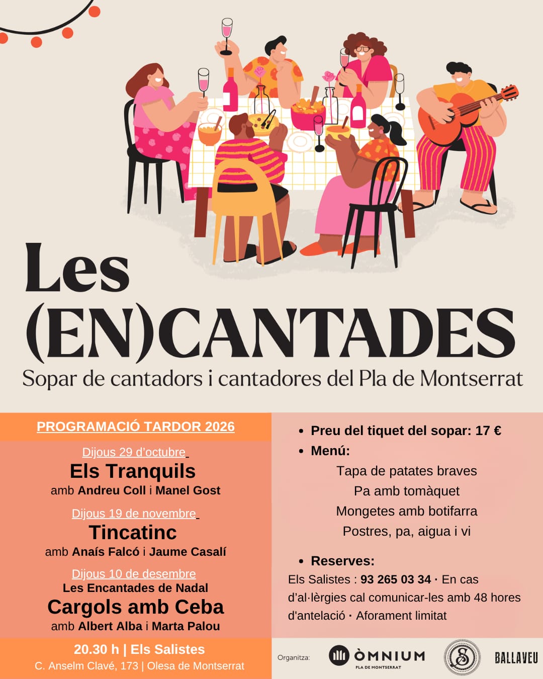 Cartell de les Encantades de l'Octubre de 2026