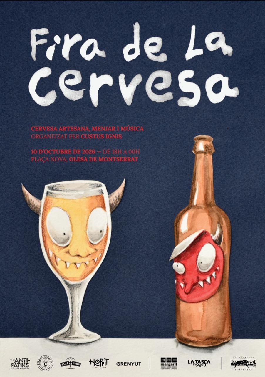 Cartell de la Fira de la cervesa 2026
