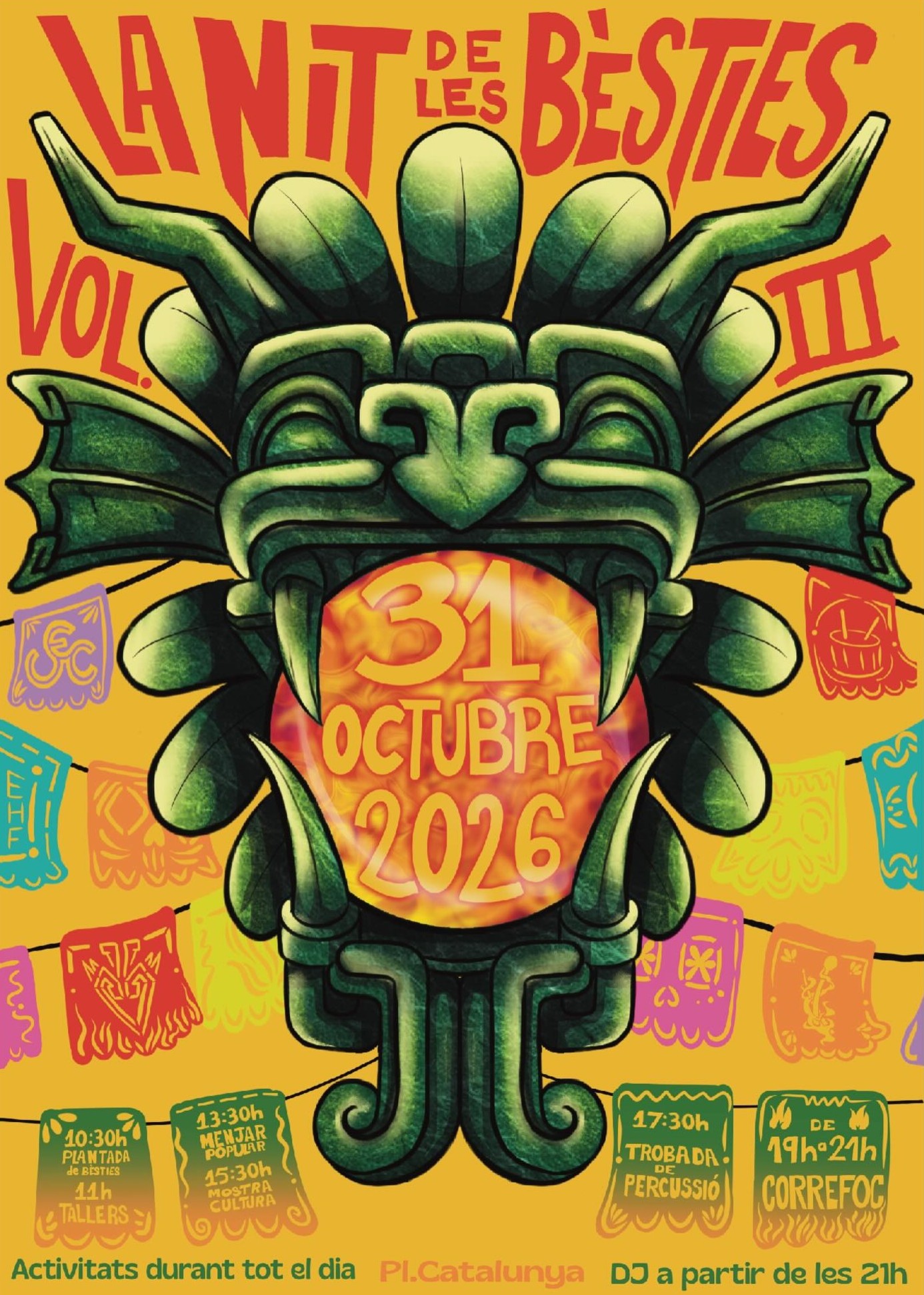 Cartell de la 3a Nit de les Bèsties