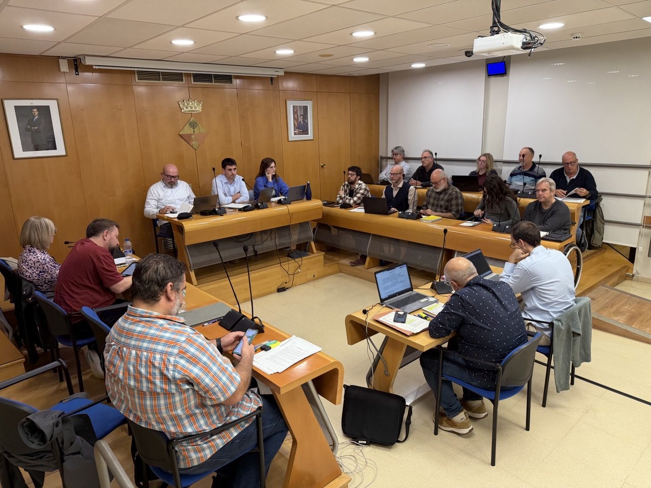 Fotografia del Ple Municipal d'octubre de 2026