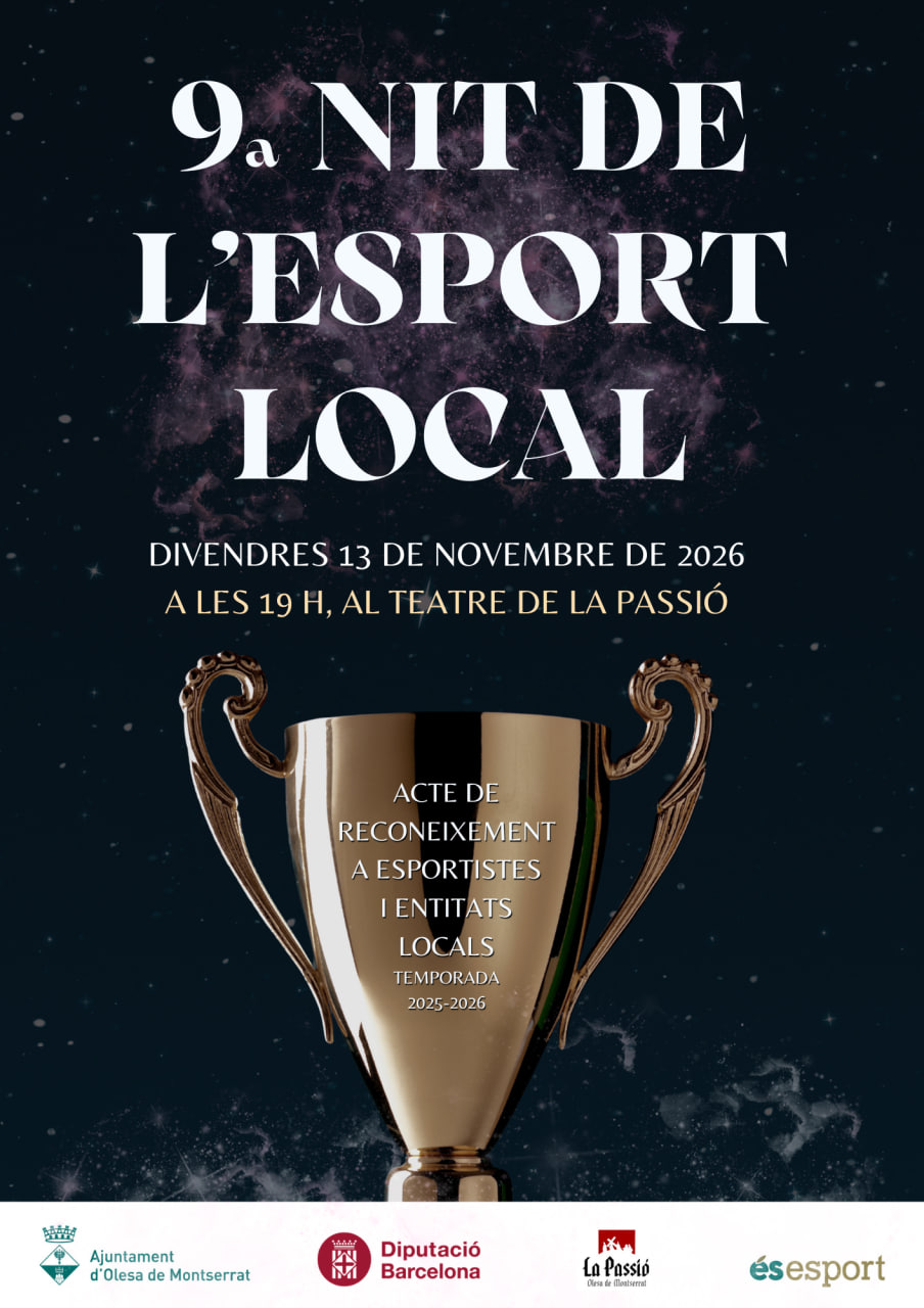 Cartell_9a Nit de l'Esport Local