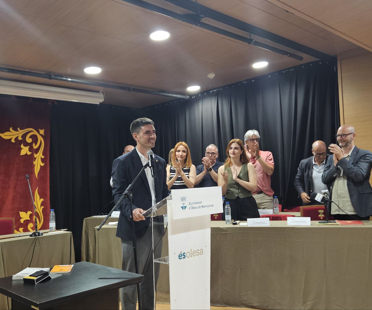 Final del discurs d'investidura de Marc Serradó